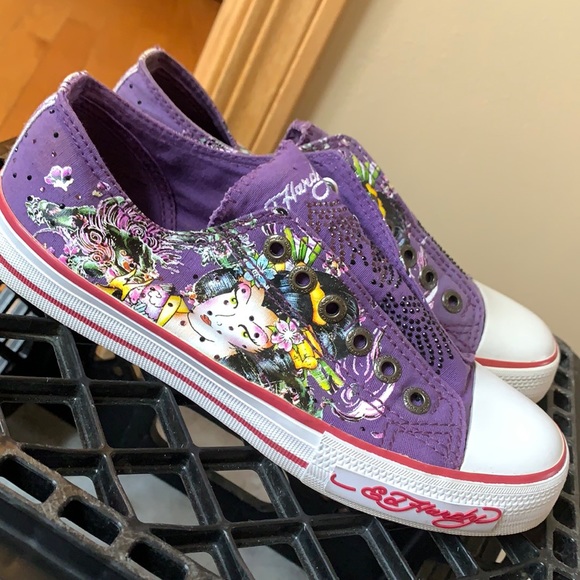 ed hardy tennis shoes